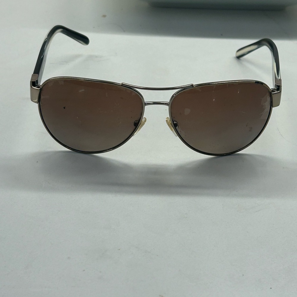 Tory Burch Brown Aviator Sunglasses